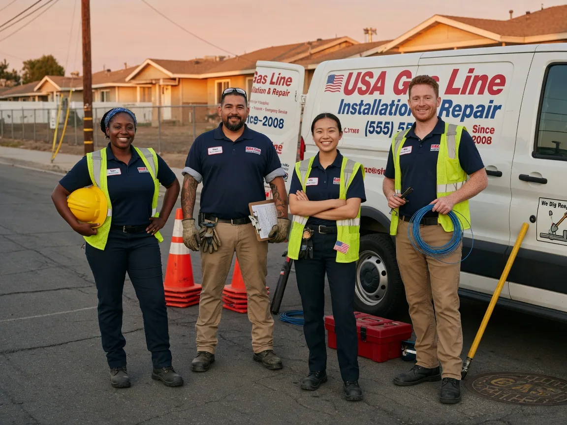 Gas Line Installation company in Templeton, PA